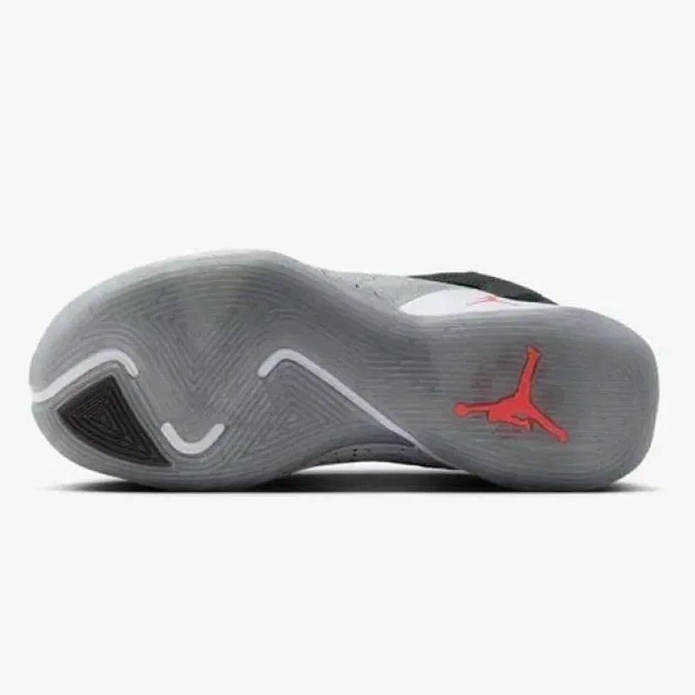 Детские кроссовки для девочек с принтом Nike Luka 2, Black/Bright Crimson/Wolf Grey/White-Black — фото 4