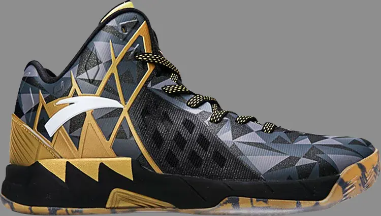 

Кроссовки kt1 'obsidian' Anta, черный, Черный;серый, Кроссовки kt1 'obsidian' Anta, черный