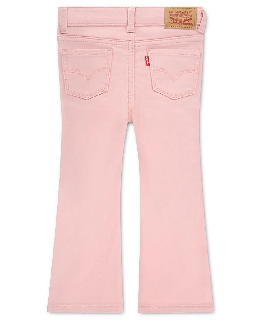 Джинсы с расклешенным кроем Mid-Rise Solid Levi's, Powder Pink — фото 2