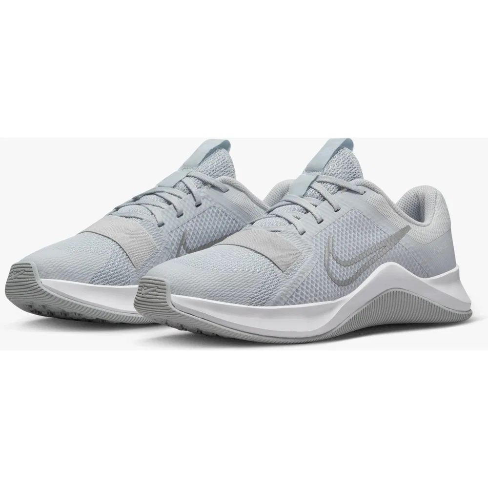 Детские кроссовки для прогулок на шнуровке Mc Trainer 2, Grey Nike — фото 2