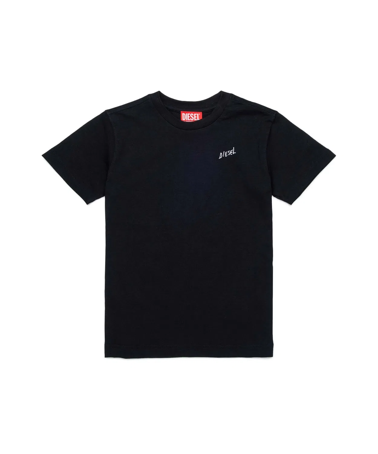 Детская футболка с коротким рукавом с брендовым логотипом DIESEL KIDS, Black