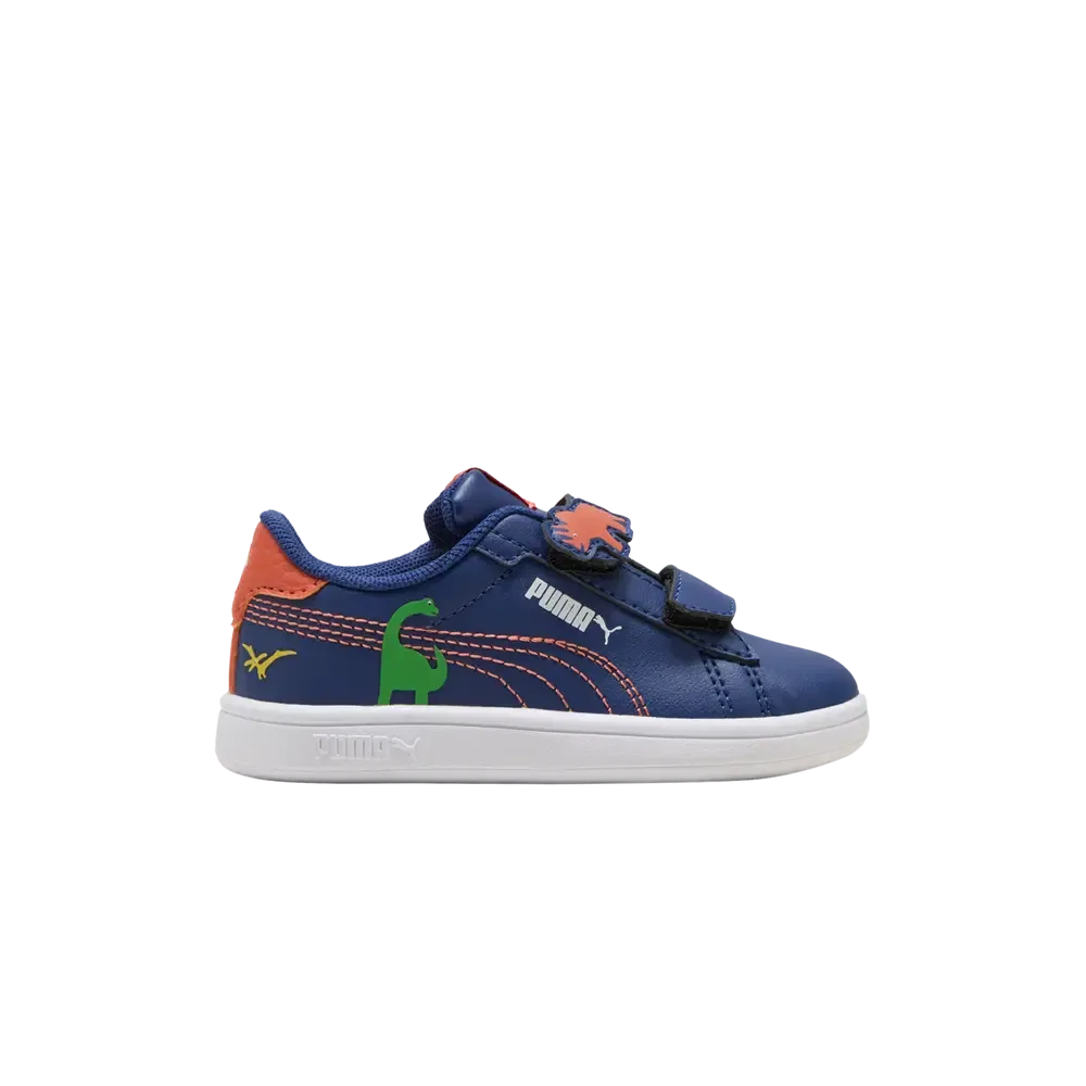 Детские кроссовки Puma Smash 3.0 Dino Toddler, синий