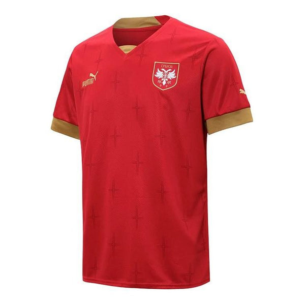 

Спортивная футболка 2022 serbia home jersey 'red' Puma, красный