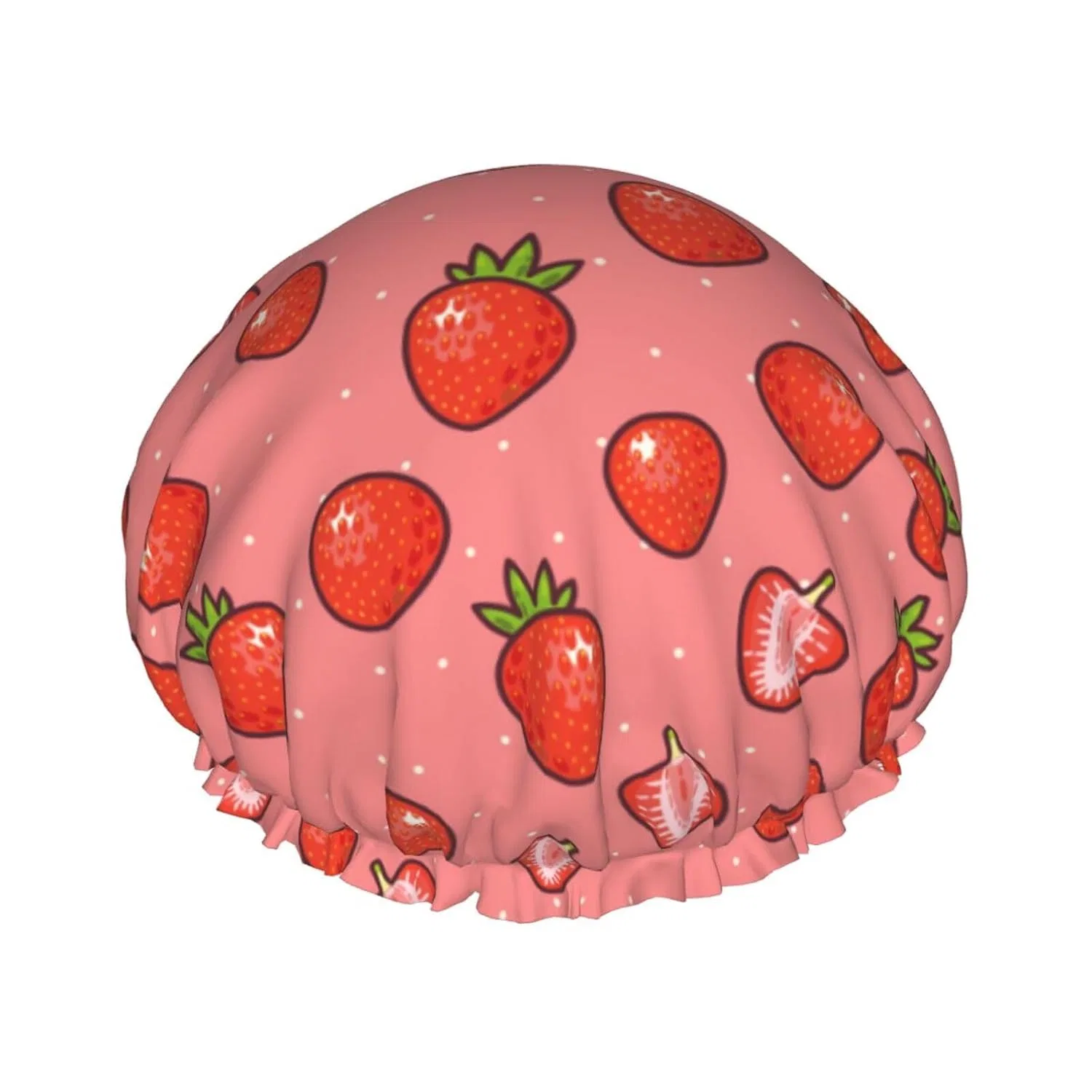 Шапочка для душа, двойная, VOSERY, PEVA, многоразовая, Beeren