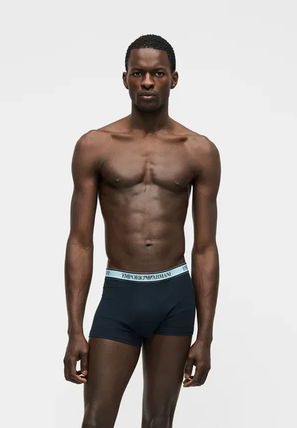Трусы Core с логотипом, комплект из 3 штук Emporio Armani, синий — фото 2