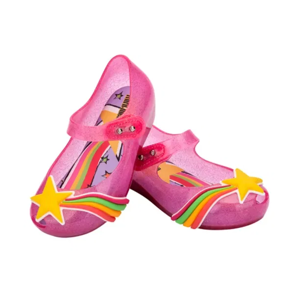 Сандалии ультра-колор Mini Melissa, розовый — фото 4