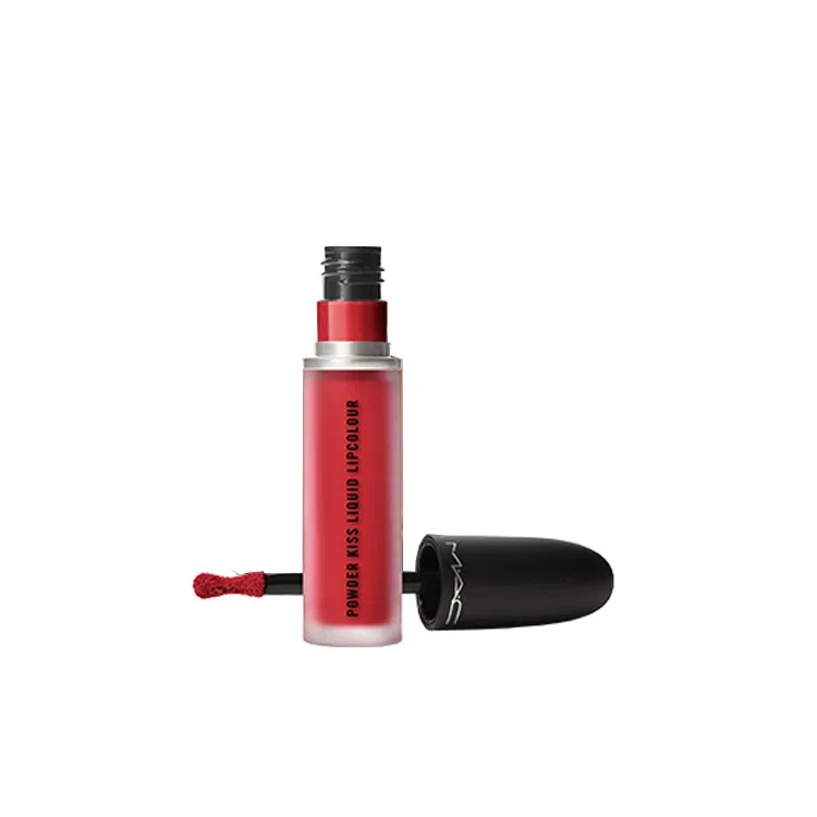Женская матовая жидкая помада Ruby Woo Mist Gemstone, MAC, #975