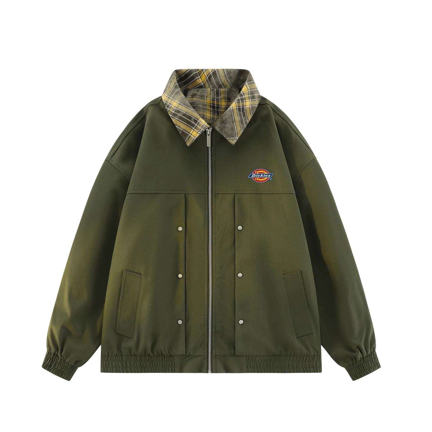 Детская куртка с воротником-стойкой, прямой крой Dickies, Army Green