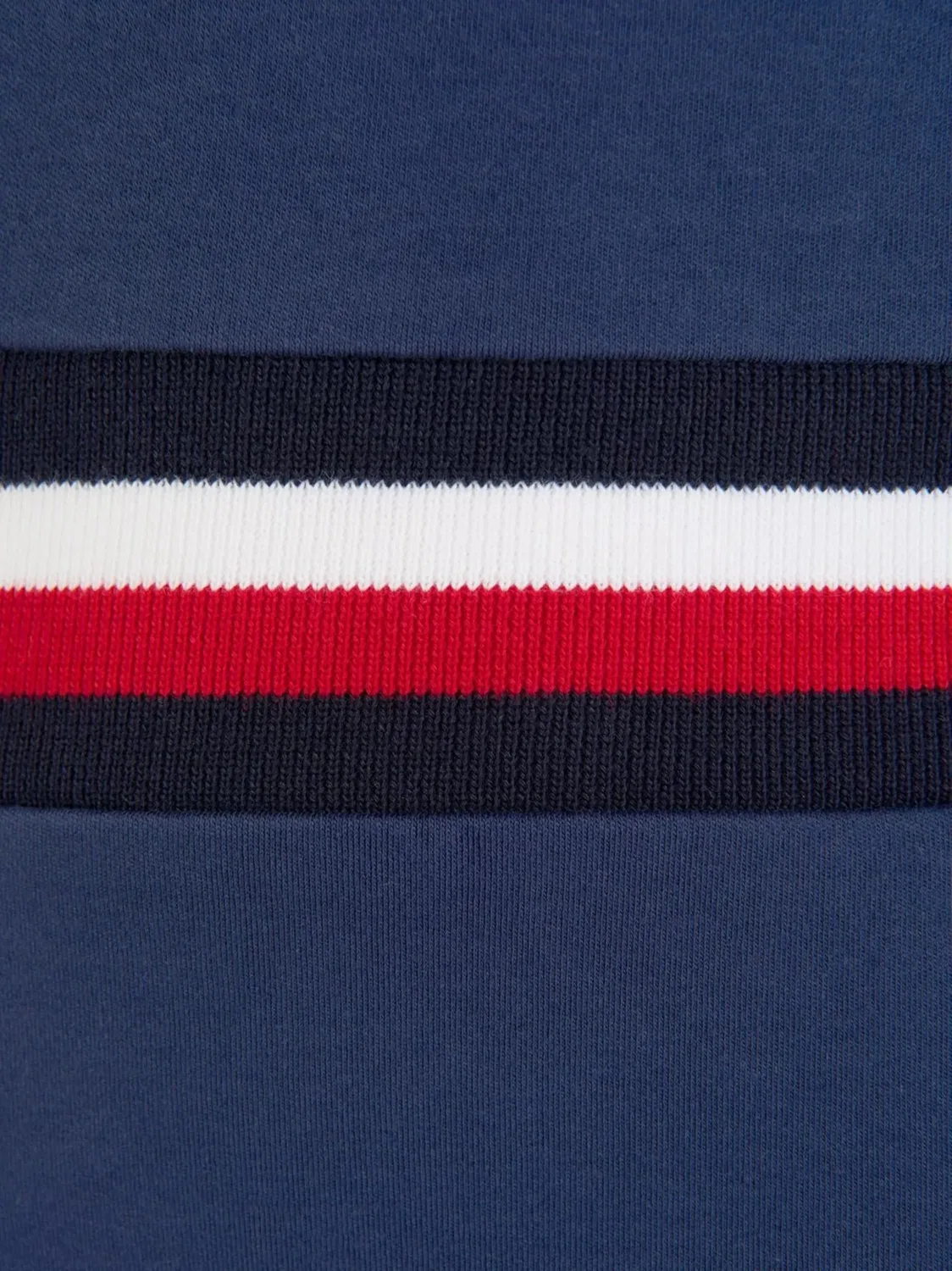 Платье-джемпер с логотипом и полосками Tommy Hilfiger, темно-синий — фото 2