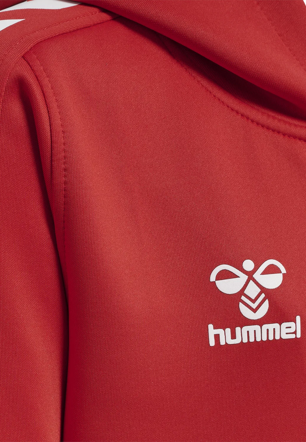 Детская куртка с капюшоном Hmlcore Hummel, Rot — фото 4