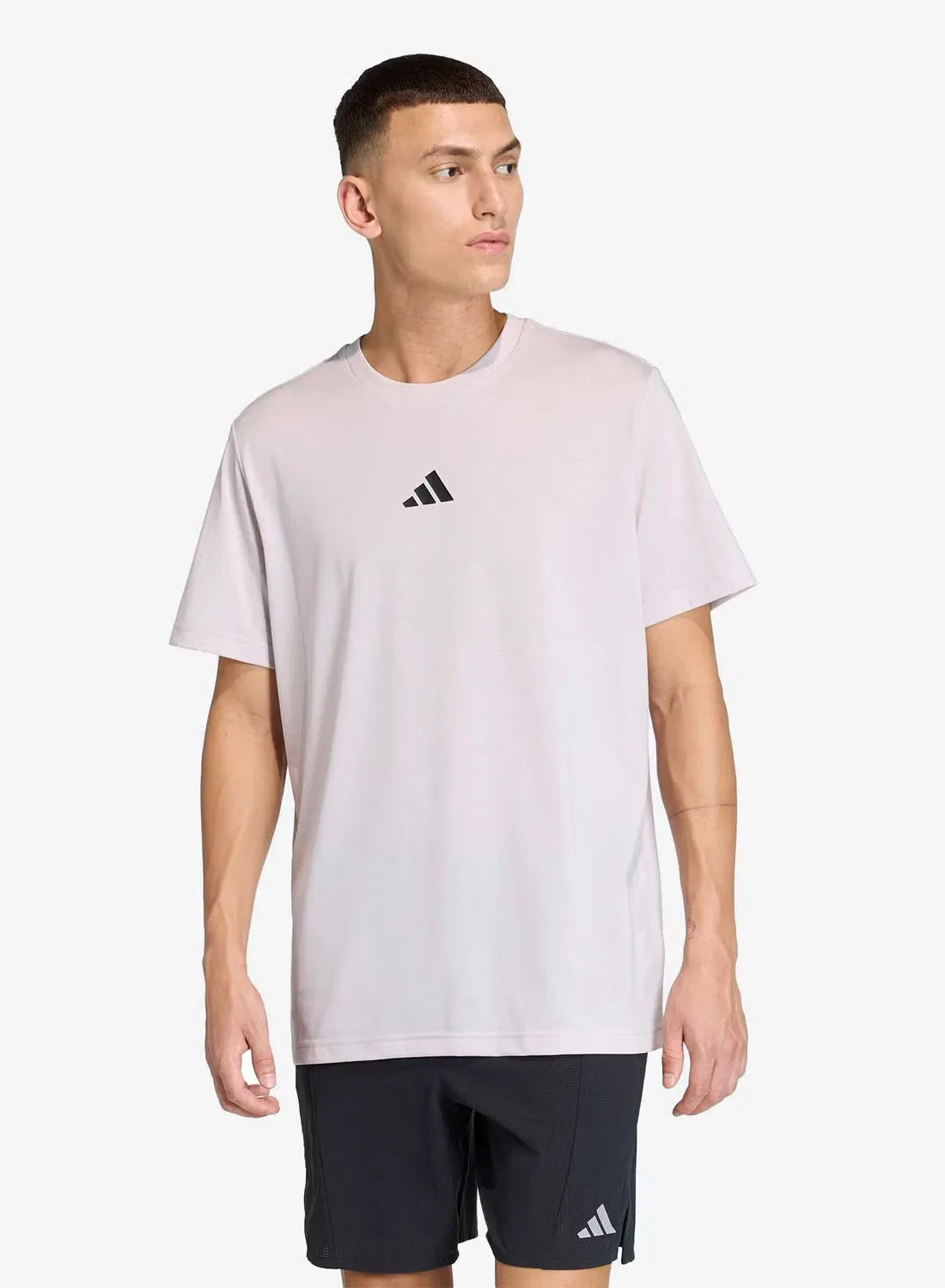 Футболка с графическим принтом Climacool Adidas, голубой