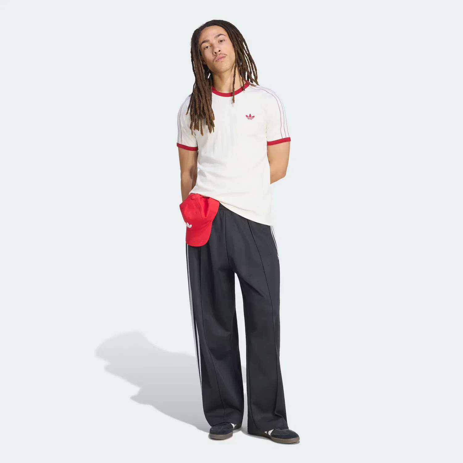 Мужские спортивные брюки оверсайз Adicolor Classic Sport Adidas Originals, черный — фото 4