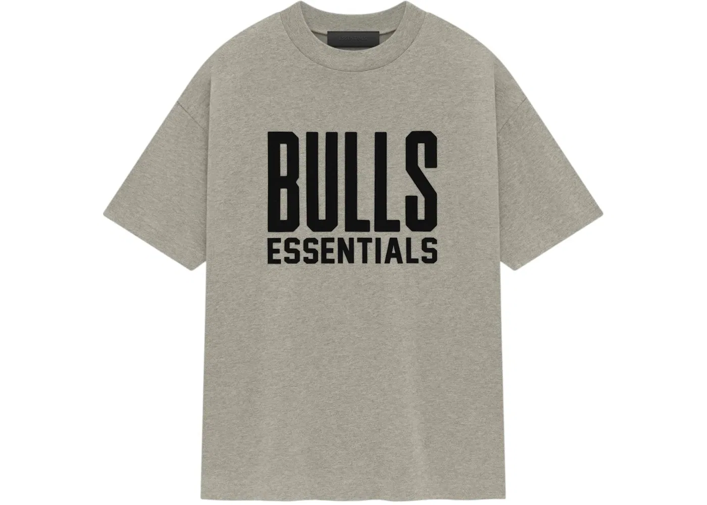 Мужская футболка с принтом Bulls Fear of God Essentials, Warm Heather