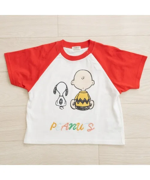 Детская футболка с длинным рукавомSNOOPY PEANUTS, Белый — фото 2