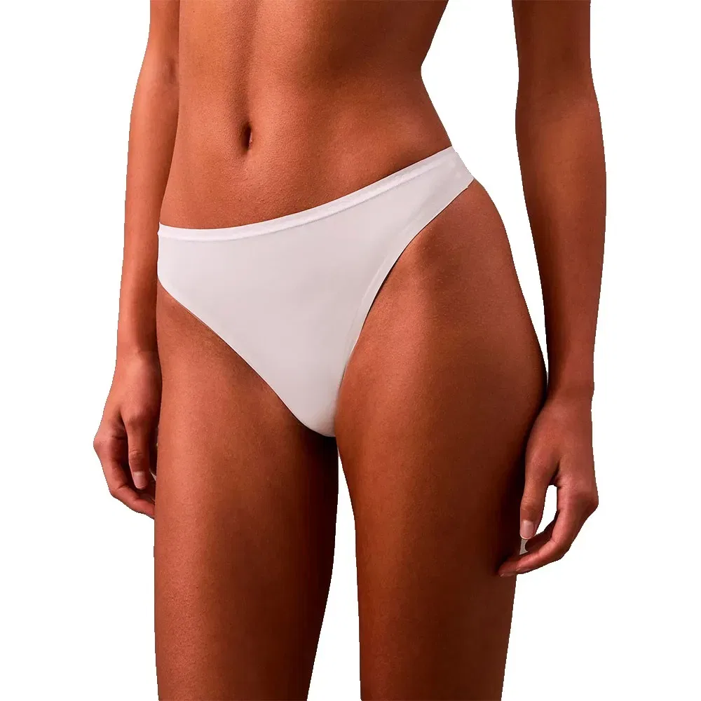 Женские трусы-слипы с гладкой посадкой Calvin klein Perfectly Fit, White