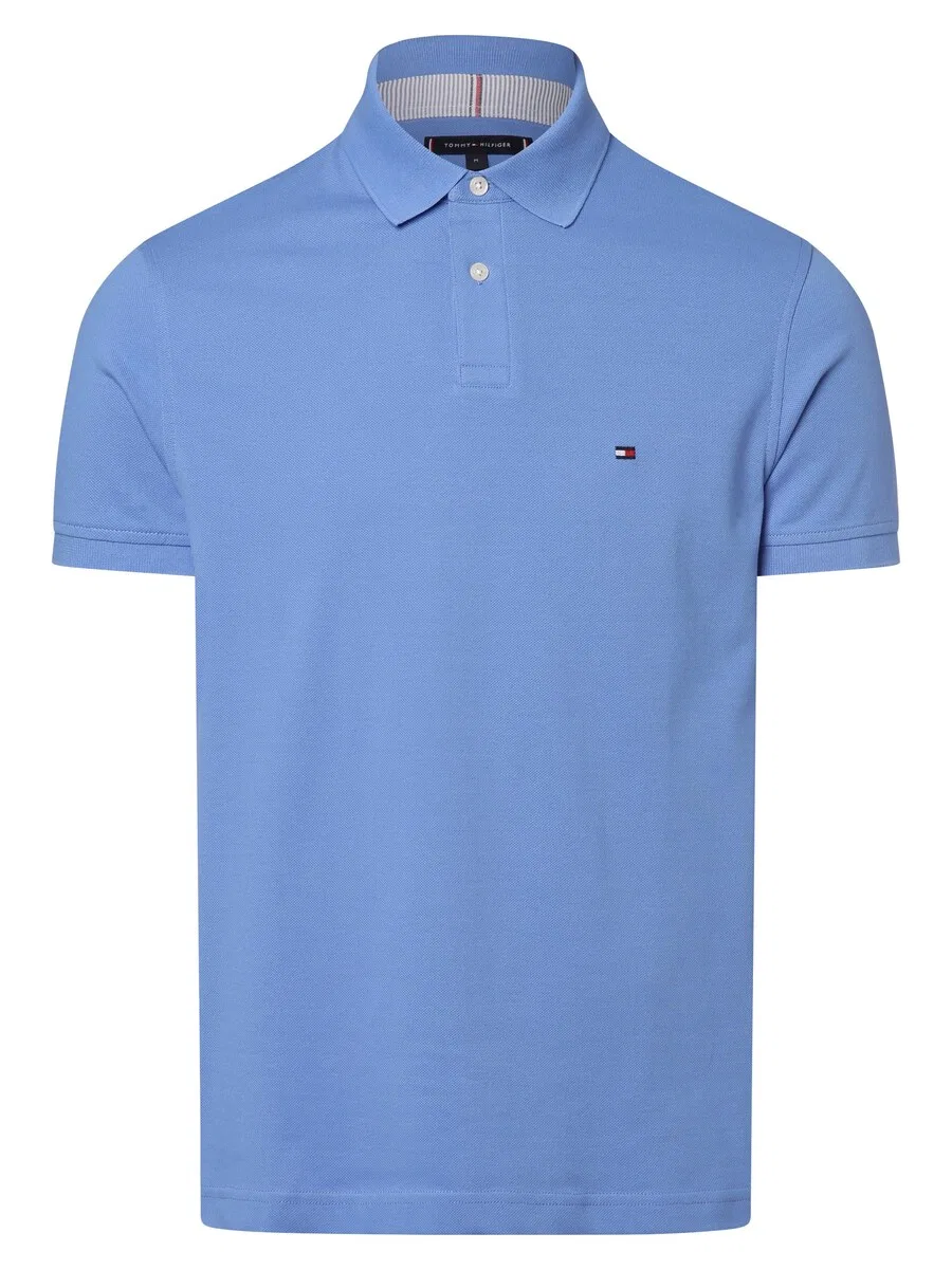 Рубашка TOMMY HILFIGER 'CORE 1985 REGULAR POLO' темно-сини лазурного цвета