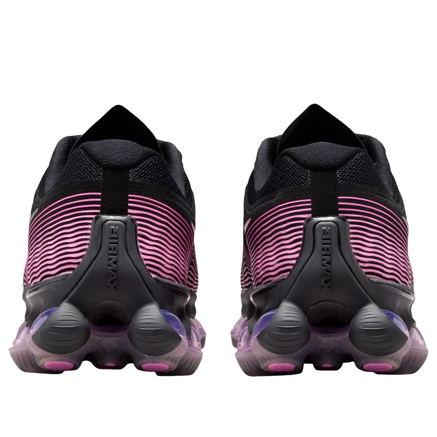 Детские кроссовки с синтетическим верхом Air Liquid Max 'Black Playful Pink' Nike, Black/Playful Pink/Pink Rise/Metallic Silver — фото 4