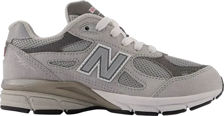 

Кроссовки New Balance 990v3 Little Kid 'Grey', серый