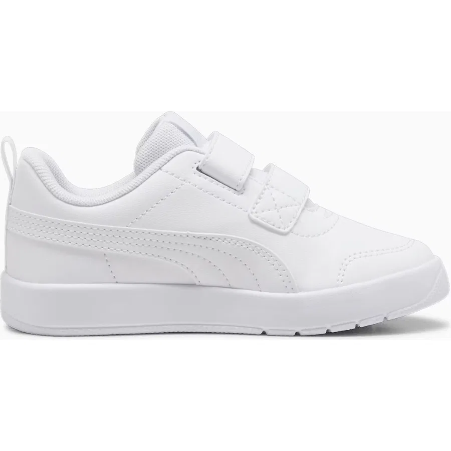 Кроссовки детские с ортопедической поддержкой Courtflex V3 V Ps Puma, Белый