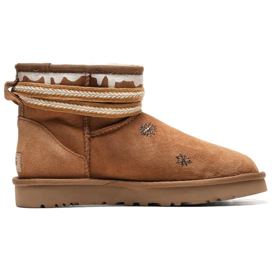 Угги UGG Classic Mini II Maillard Style Series, коричневый — фото 2