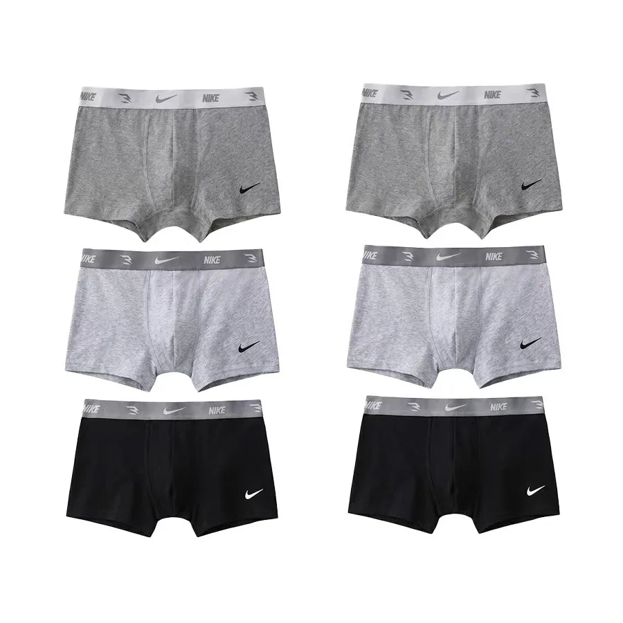Боксеры школьные умеренные Nike, Magnetic Gray
