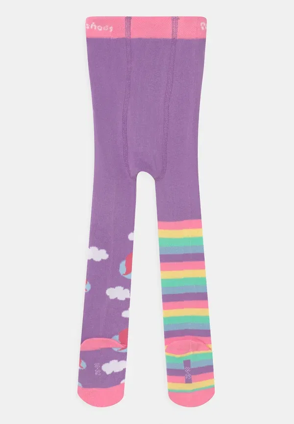 Колготки с животными Tights unicorn 2 pack Playshoes, violett/rosa, фиолетовый/розовый — фото 2