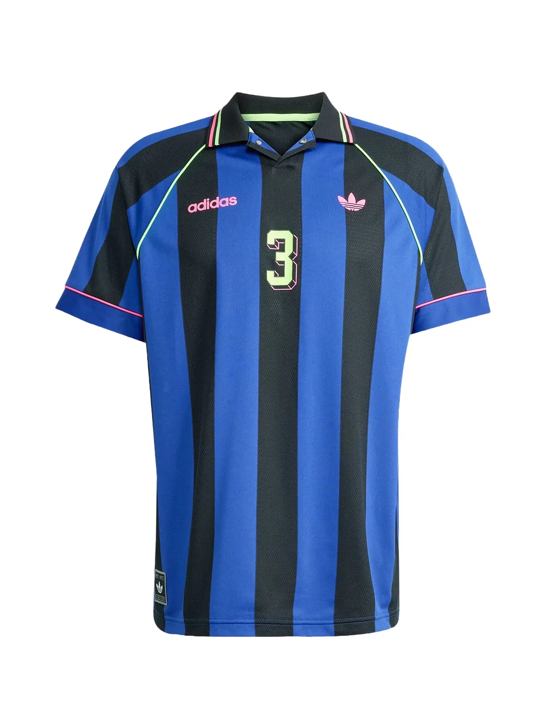 Рубашка-поло Синяя Adidas, синий