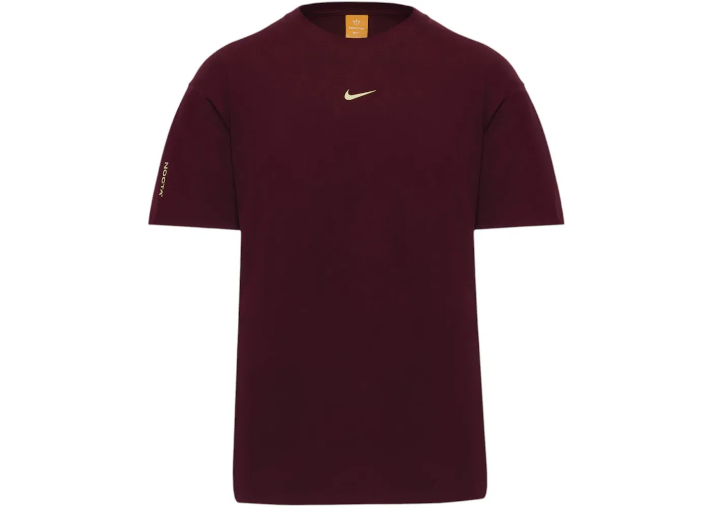 Мужская футболка с длинным рукавом Nike NOCTA NFI Big Body CS Tee, Dark Beetroot