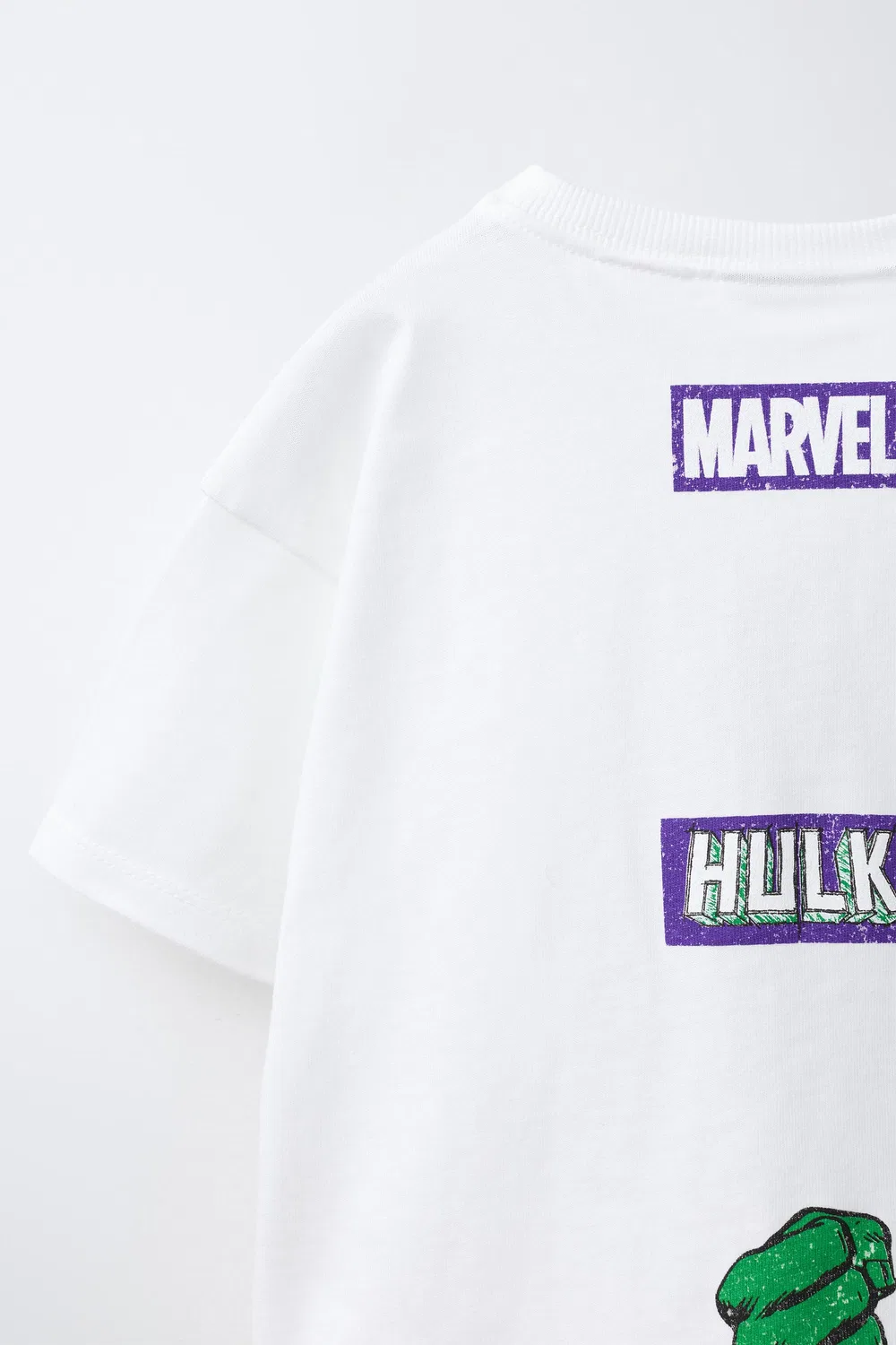 Футболка "Мстители Халк" Marvel ZARA, White — фото 4