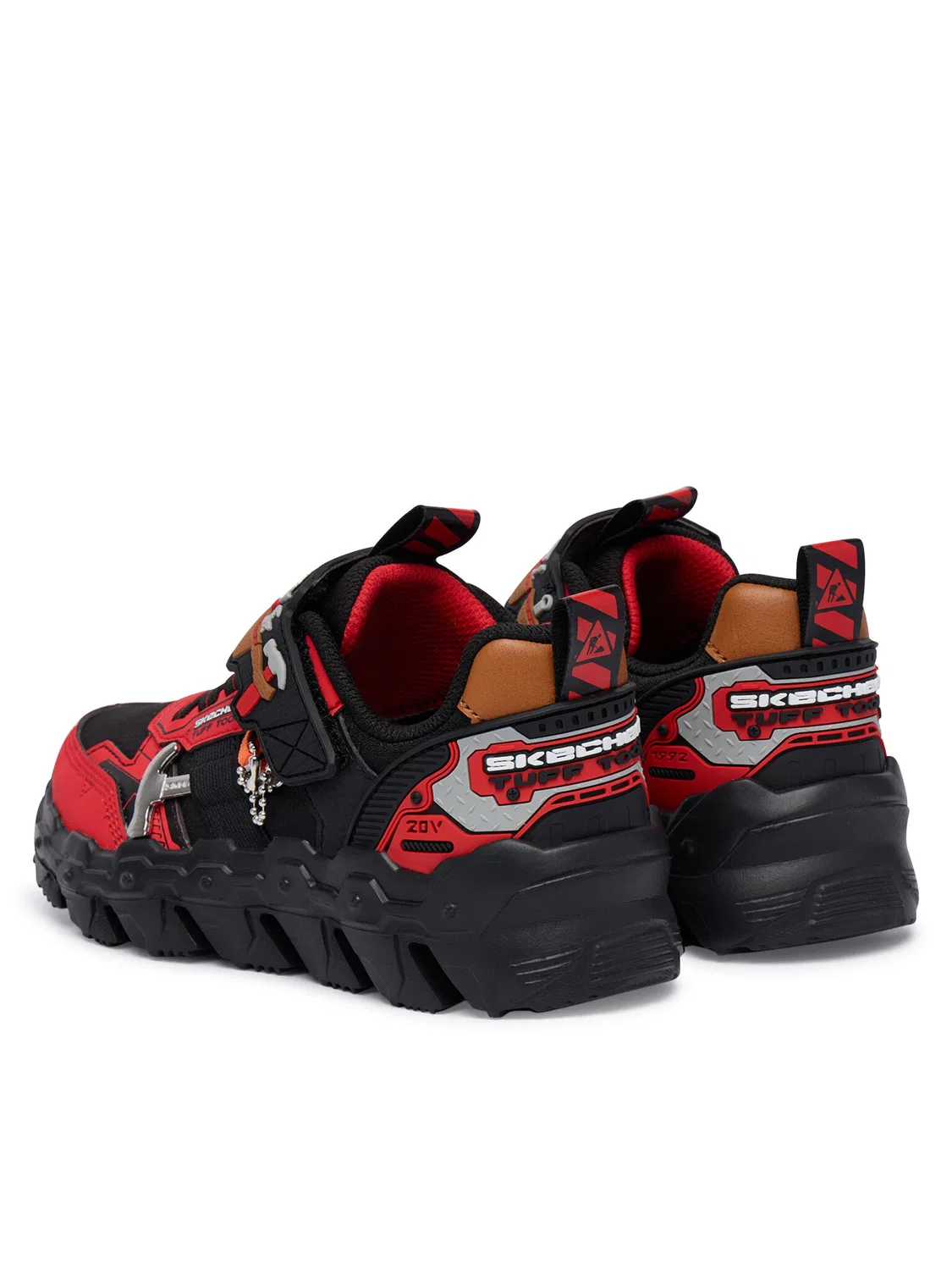 Кроссовки для мальчика Mega-Flex Lite Tuff Toolz Skechers, черный — фото 3