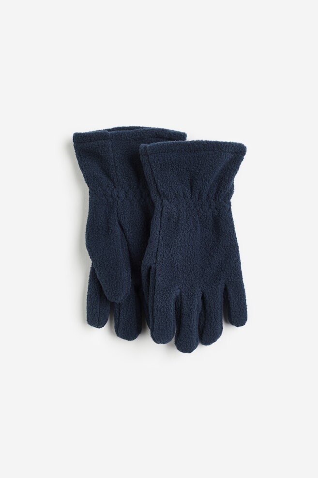 

Флисовые перчатки H&M, синий