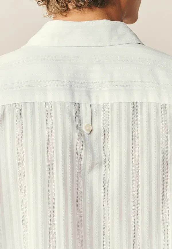 Рубашка хлопковая Shirt Next, white stripe, белый — фото 2