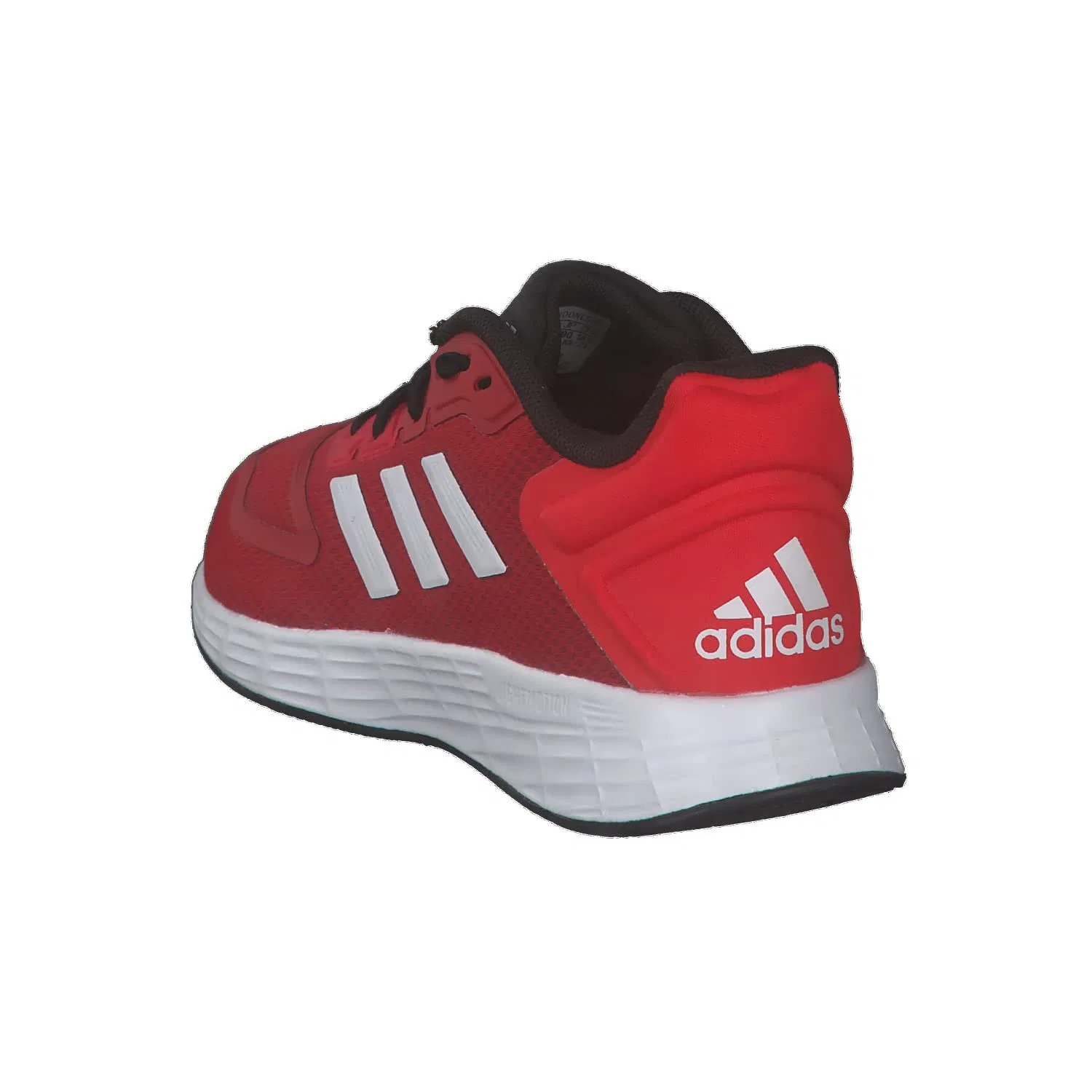 Детские кроссовки для мальчиков с шнуровкой Duramo 10k Adidas, Bright Red White Black — фото 4