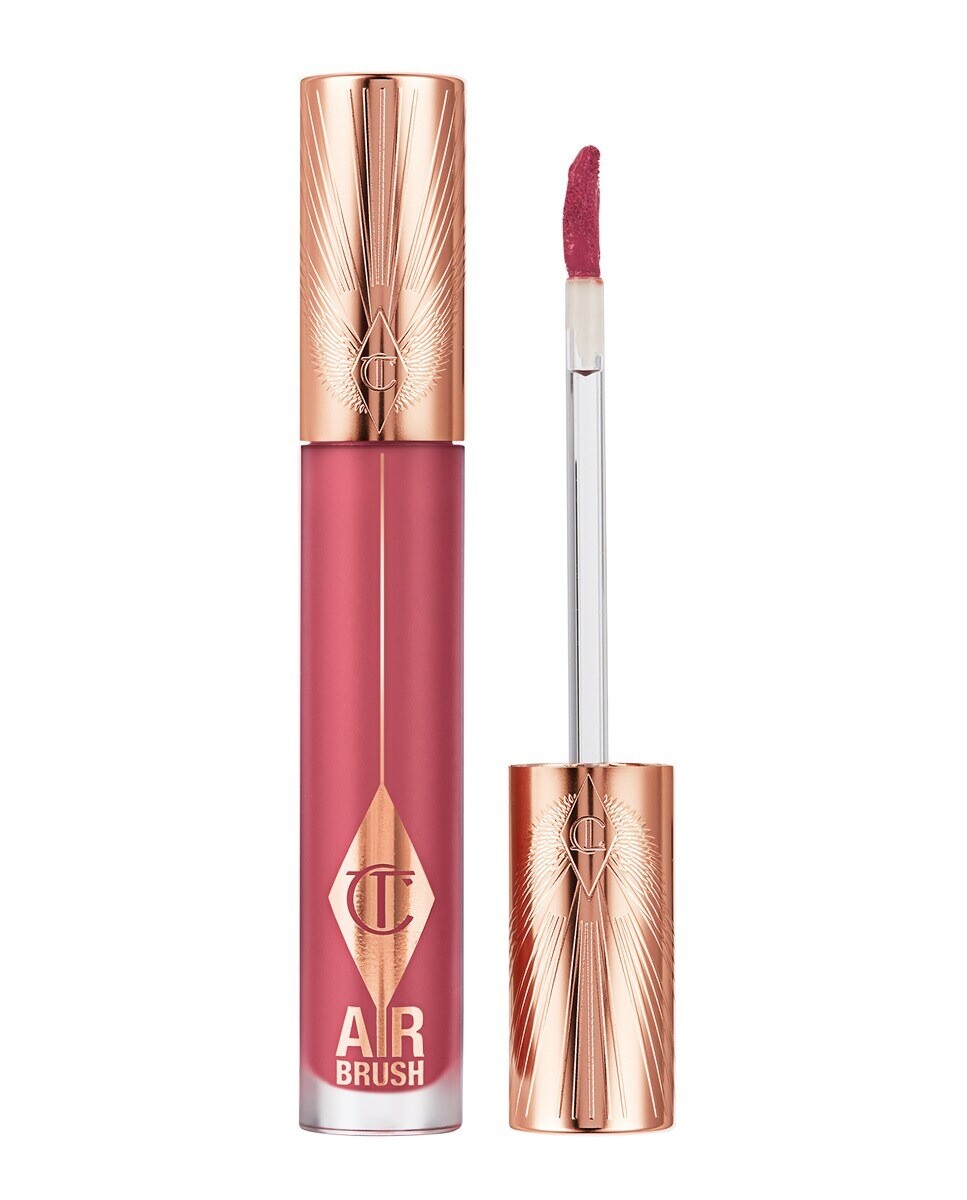 

Жидкая губная помада Charlotte Tilbury Airbrush Flawless Lip Blur, оттенок Rose Blur