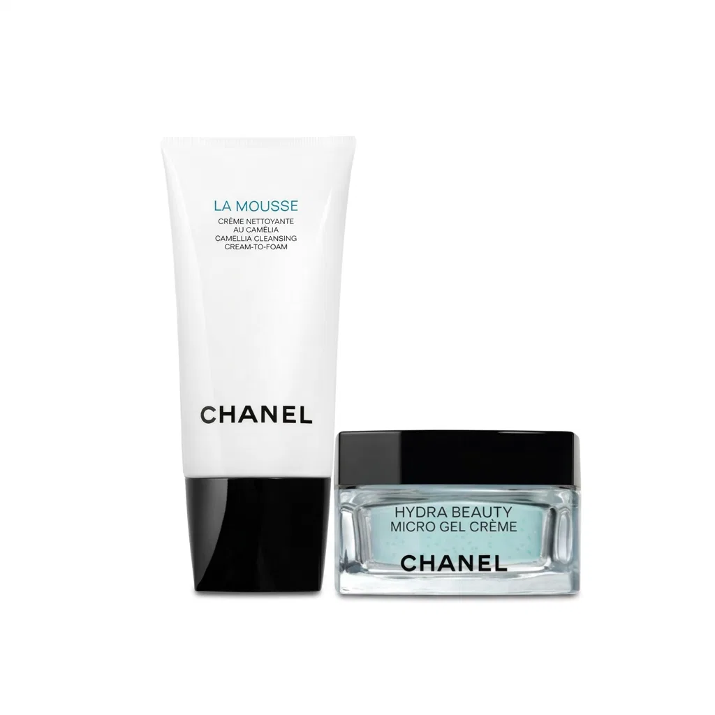 Набор для ухода за кожей лица с камелией CHANEL, Pure Nourishing