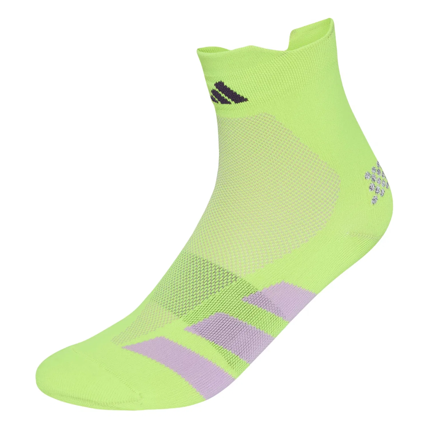 Спортивные носки Adidas Performance Adizero неоново-желтого цвета
