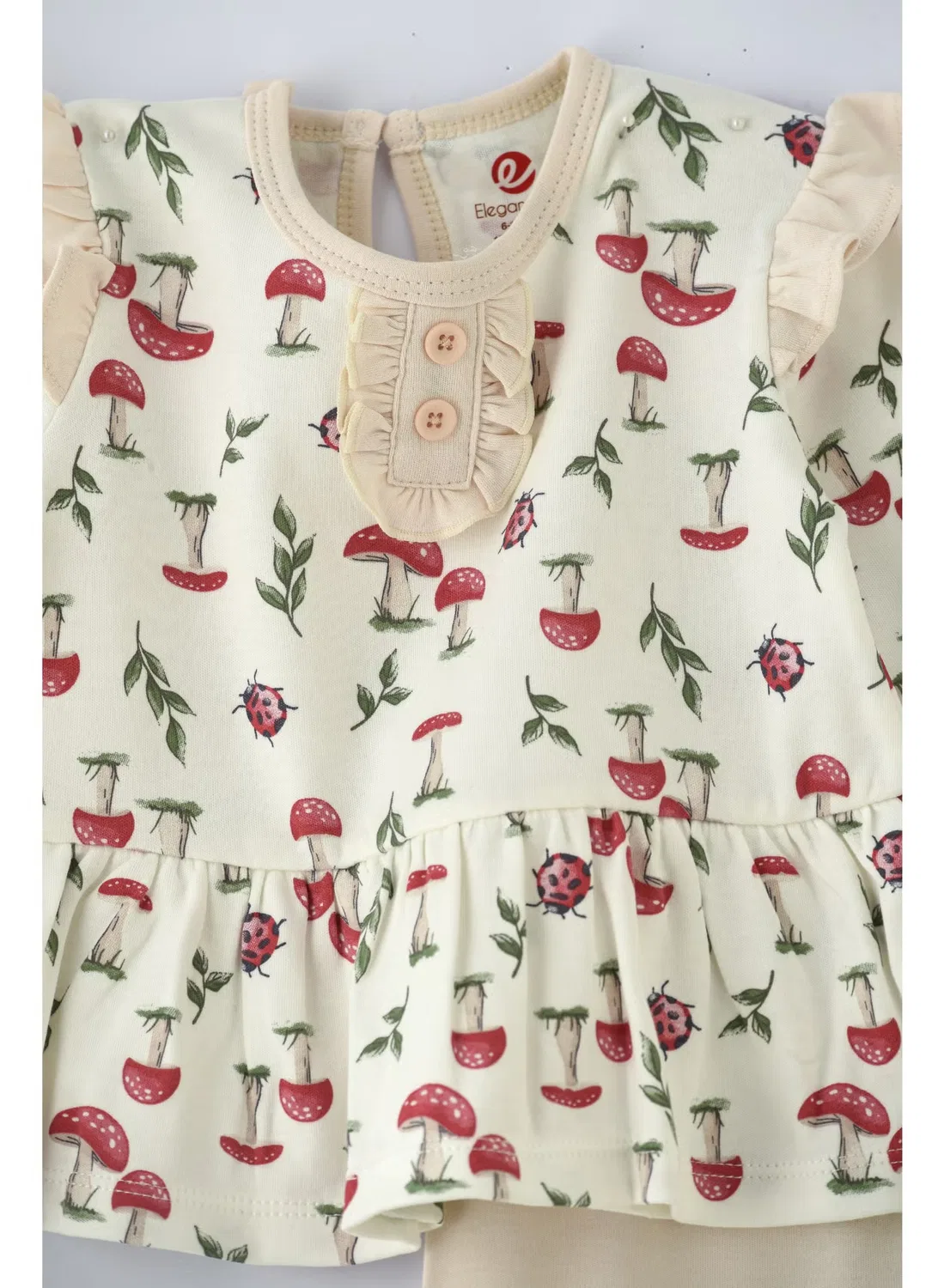 Комплект для новорожденных из хлопка 2 предмета Elegant Kids, мультиколор — фото 3