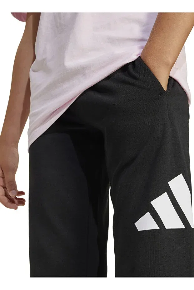 Детские спортивные штаны для мальчиков зауженные Adidas, Black-102231328 — фото 3