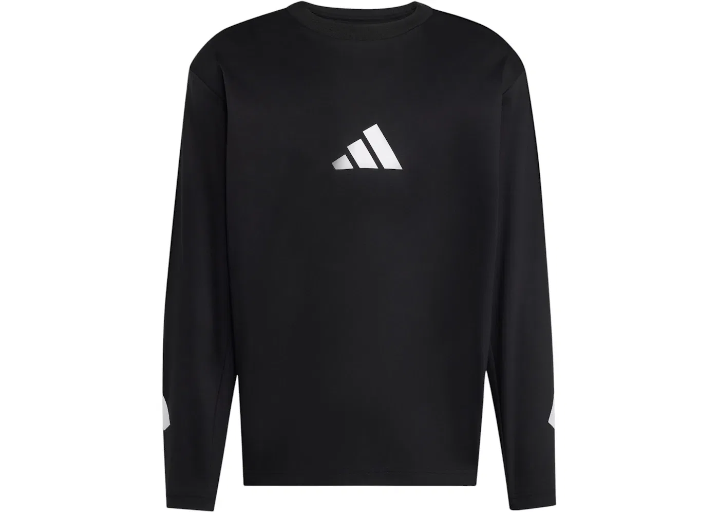 Мужская футболка с длинным рукавом Adidas Tee, Black White