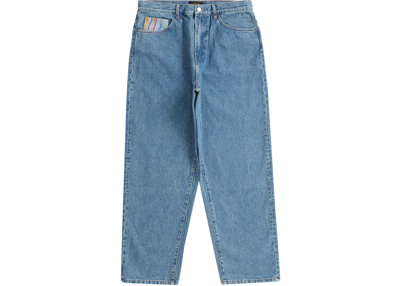 Мужские синие джинсы Supreme Coogi Baggy Jean, Blue