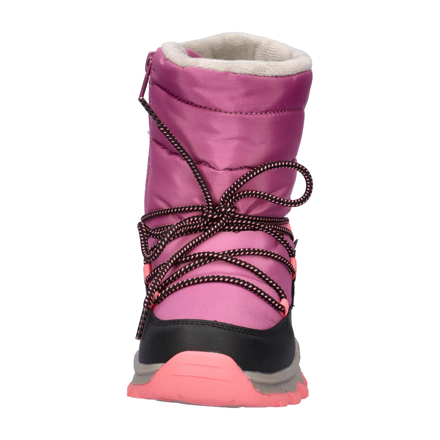 Детские зимние ботинки для мальчиков с мембраной Catay WP Cmp, Royal Purple / Pink / Grey — фото 3