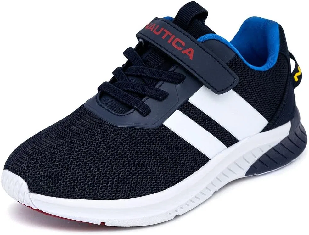 Детские кроссовки для мальчиков с одной лямкой Nautica, Navy White