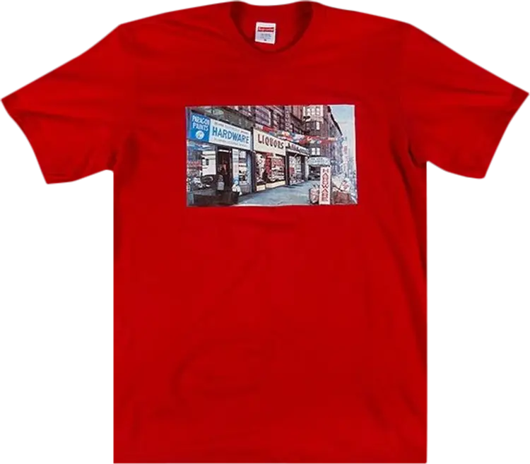 

Футболка Supreme Hardware T-Shirt 'Red', красный