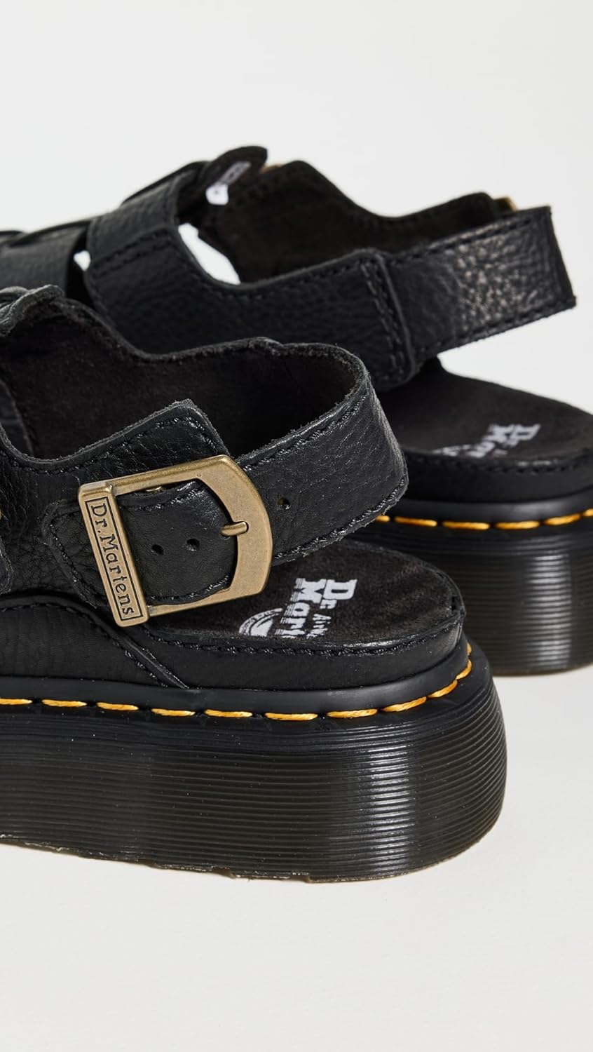 Сандалии Dr. Martens unisex-adult Wrenlie, Black — фото 3