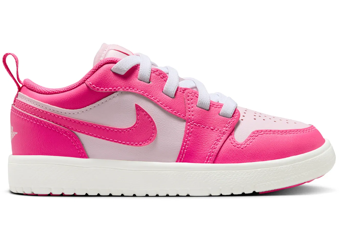 Детские кроссовки Lifestyle Jordan 1 Low ALT Jordan, Pink Foam/Summit White/Hyper Pink