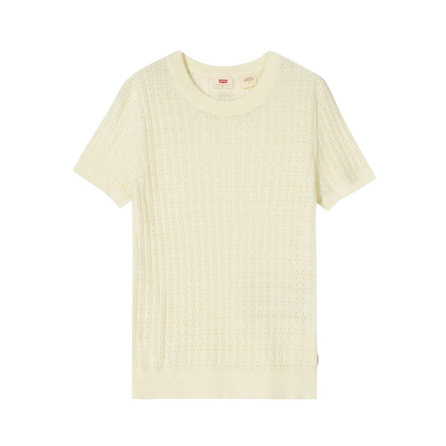 Женская футболка с круглым вырезом Yellow Levis