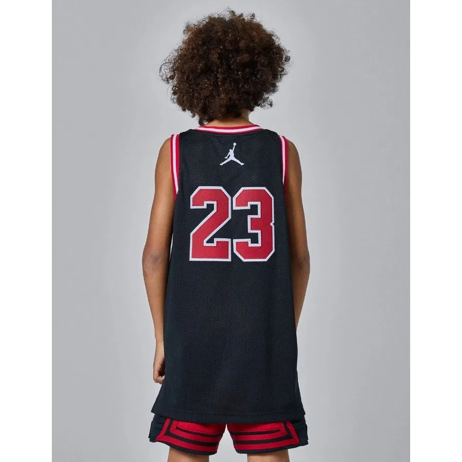 Детская футболка-джерси Nike Jordan 23, Черный — фото 2