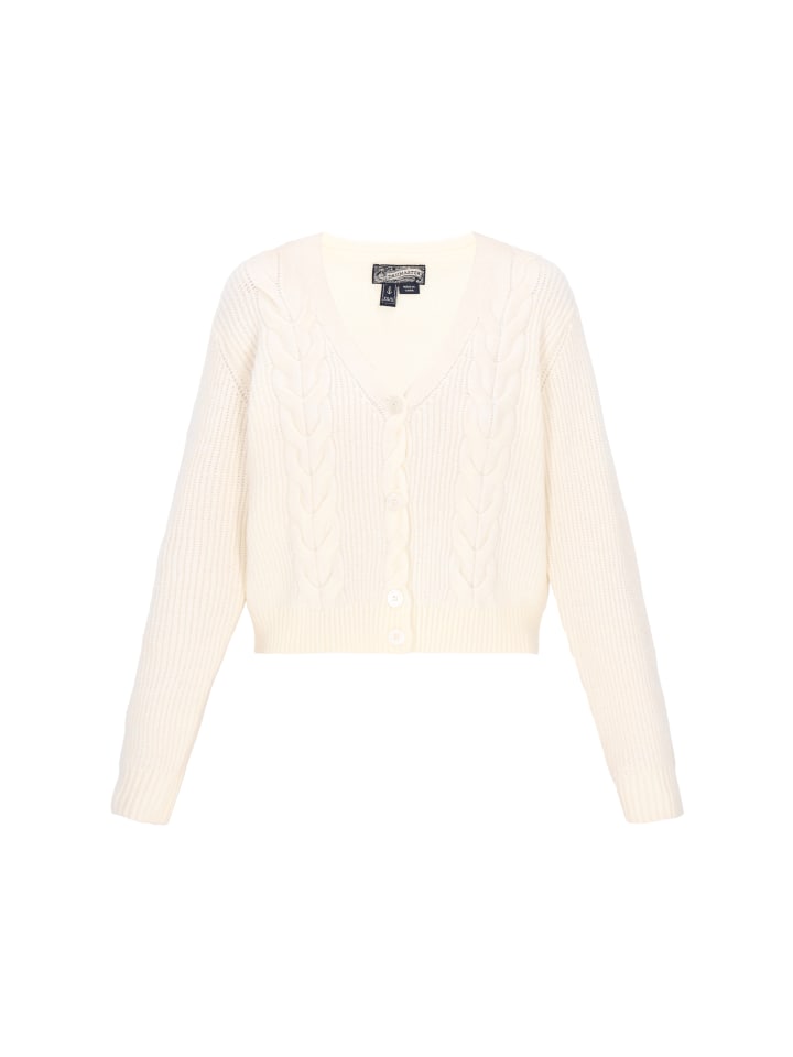 

DreiMaster Женский кардиган кремового цвета