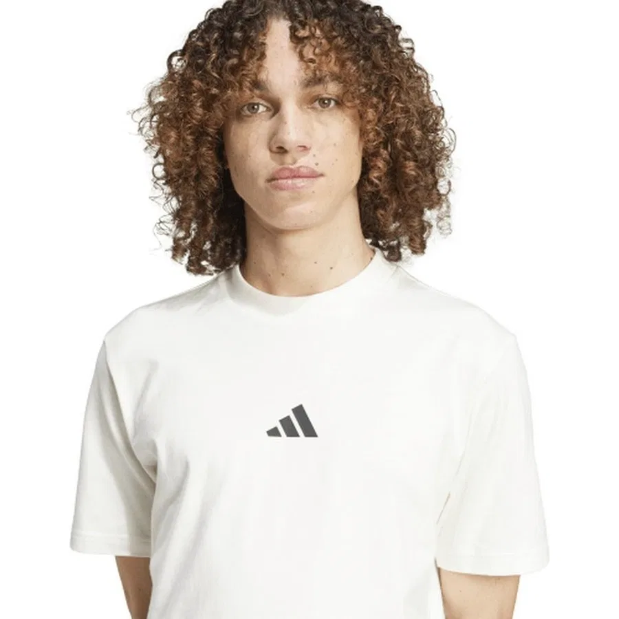 Футболка с принтом CE TEE GD adidas, Белый — фото 4