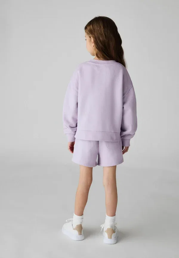 Комплект из свитшота и шорт, хлопок, Regular fit, Paul Smith Junior, сиреневый — фото 2